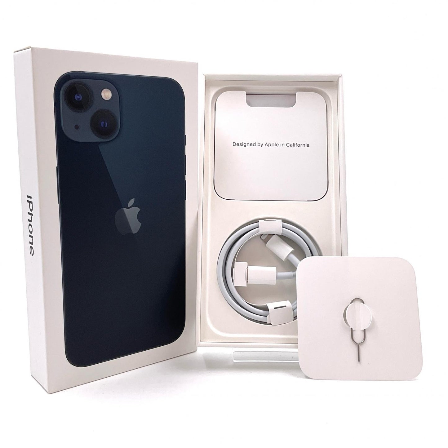 【全額返金保証】【最速発送】Apple iPhone iPhone 13 128GB ミッドナイト au SIMフリー 白ロム 動作確認済 86%