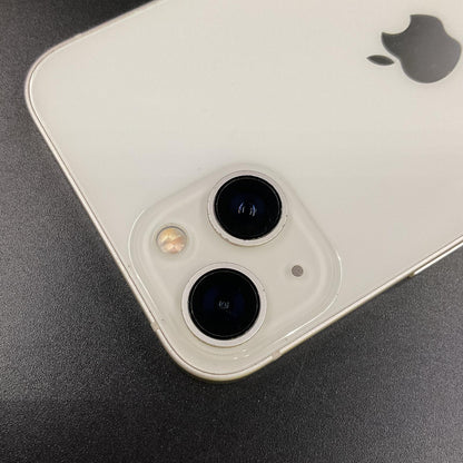 【全額返金保証】【最速発送】Apple iPhone iPhone 13 128GB スターライト au SIMフリー 白ロム 動作確認済 76%