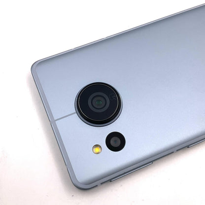 【全額返金保証】【最速発送】SHARP AQUOS sense7 128GB ブルー SIMフリー SH-M24 白ロム 美品 動作確認済