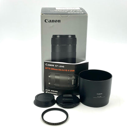 【全額返金保証】【最速発送】Canon EF70-300mm F4-5.6 IS II USM 動作確認済