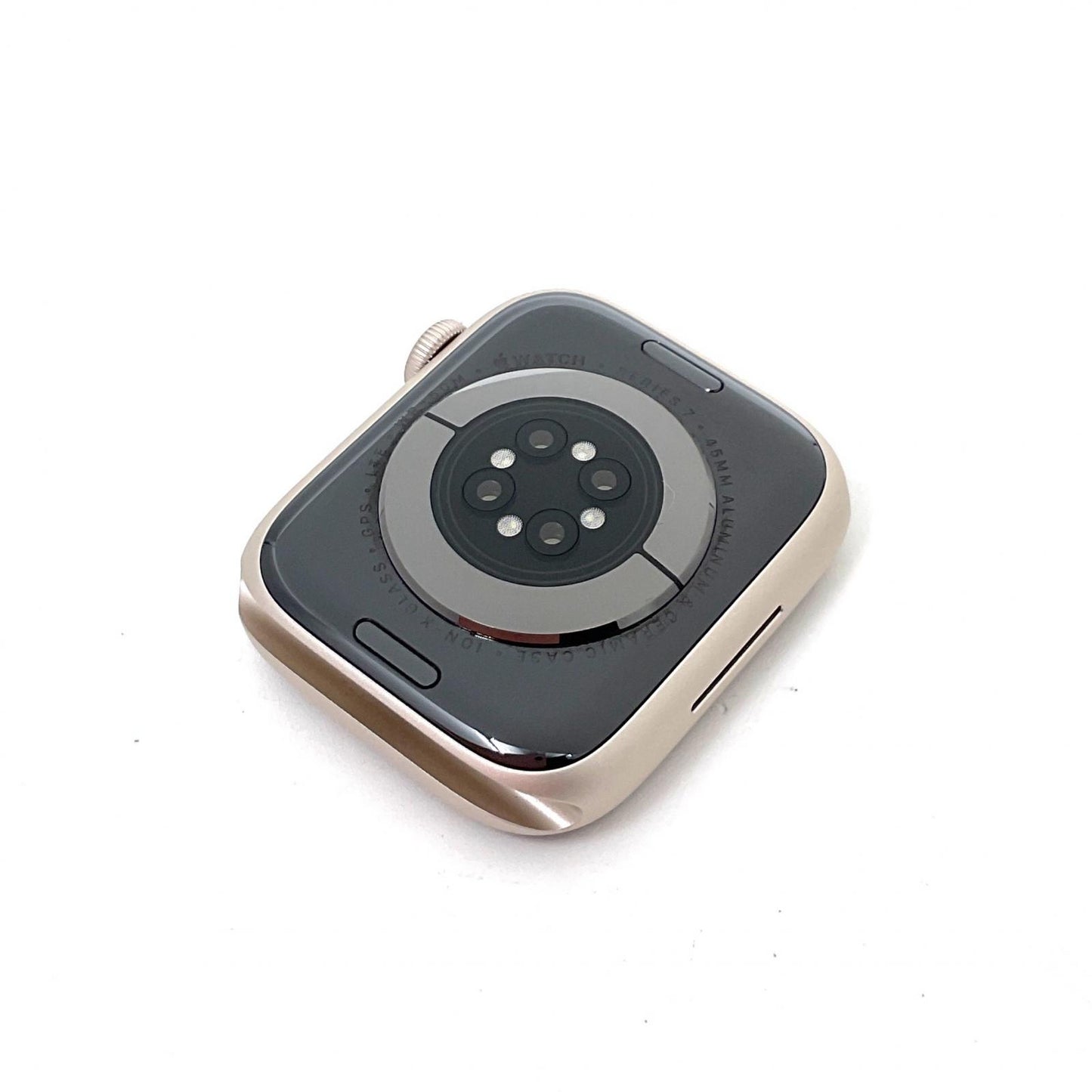 【全額返金保証】【最速発送】Apple Watch Series 7 アルミニウム 45mm GPS+Cellular 白ロム 100% 美品 動作確認済