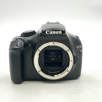 【最速発送】Canon デジタル一眼 EOS Kiss X50 EF-S18-55 IS II レンズキット ブラック【難有】