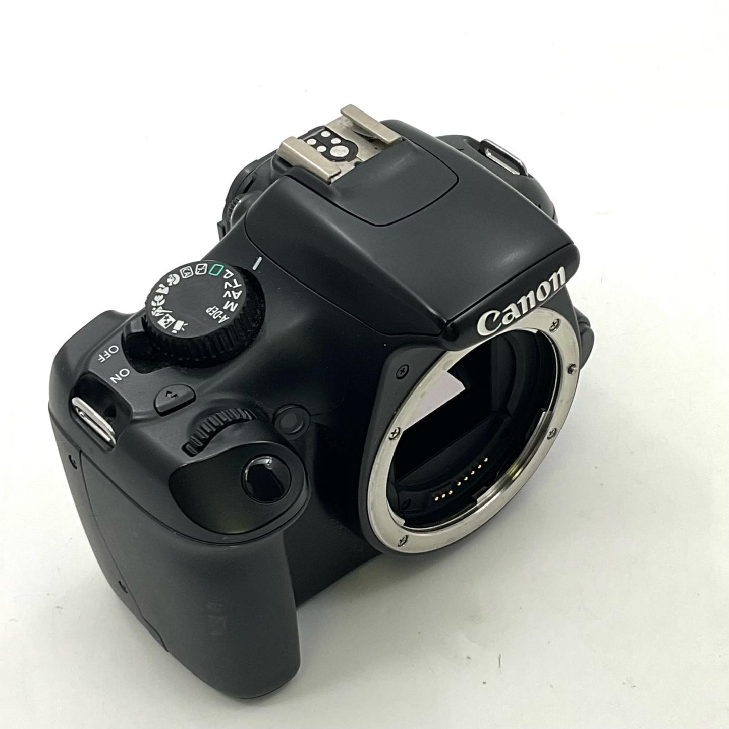 【最速発送】Canon デジタル一眼 EOS Kiss X50 EF-S18-55 IS II レンズキット ブラック【難有】