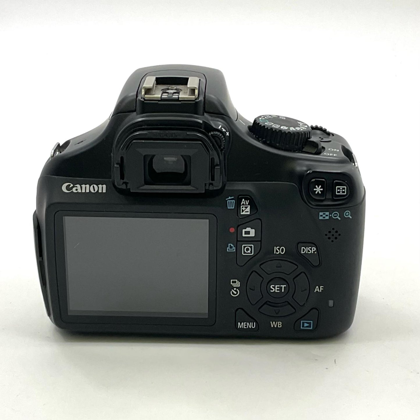 【最速発送】Canon デジタル一眼 EOS Kiss X50 EF-S18-55 IS II レンズキット ブラック【難有】