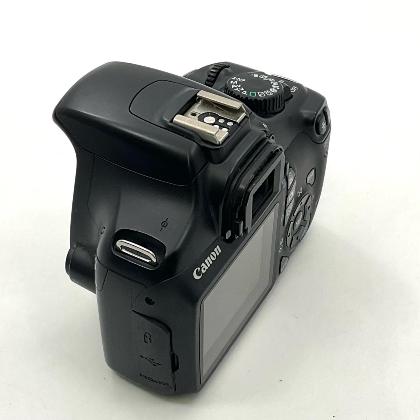 【最速発送】Canon デジタル一眼 EOS Kiss X50 EF-S18-55 IS II レンズキット ブラック【難有】