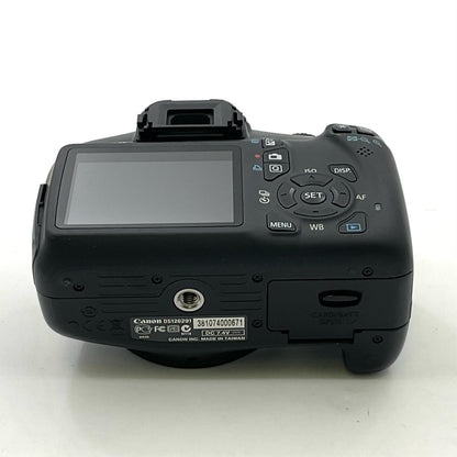 【最速発送】Canon デジタル一眼 EOS Kiss X50 EF-S18-55 IS II レンズキット ブラック【難有】