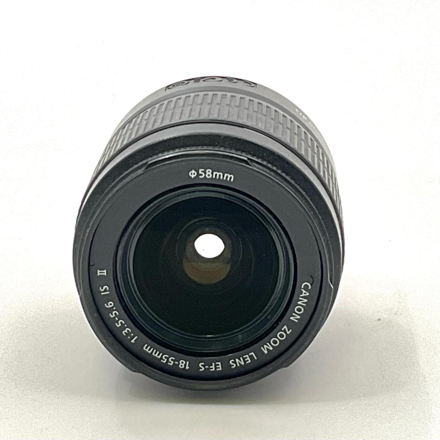 【最速発送】Canon デジタル一眼 EOS Kiss X50 EF-S18-55 IS II レンズキット ブラック【難有】