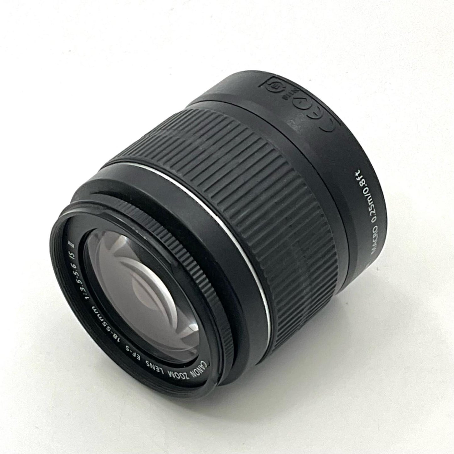 【最速発送】Canon デジタル一眼 EOS Kiss X50 EF-S18-55 IS II レンズキット ブラック【難有】