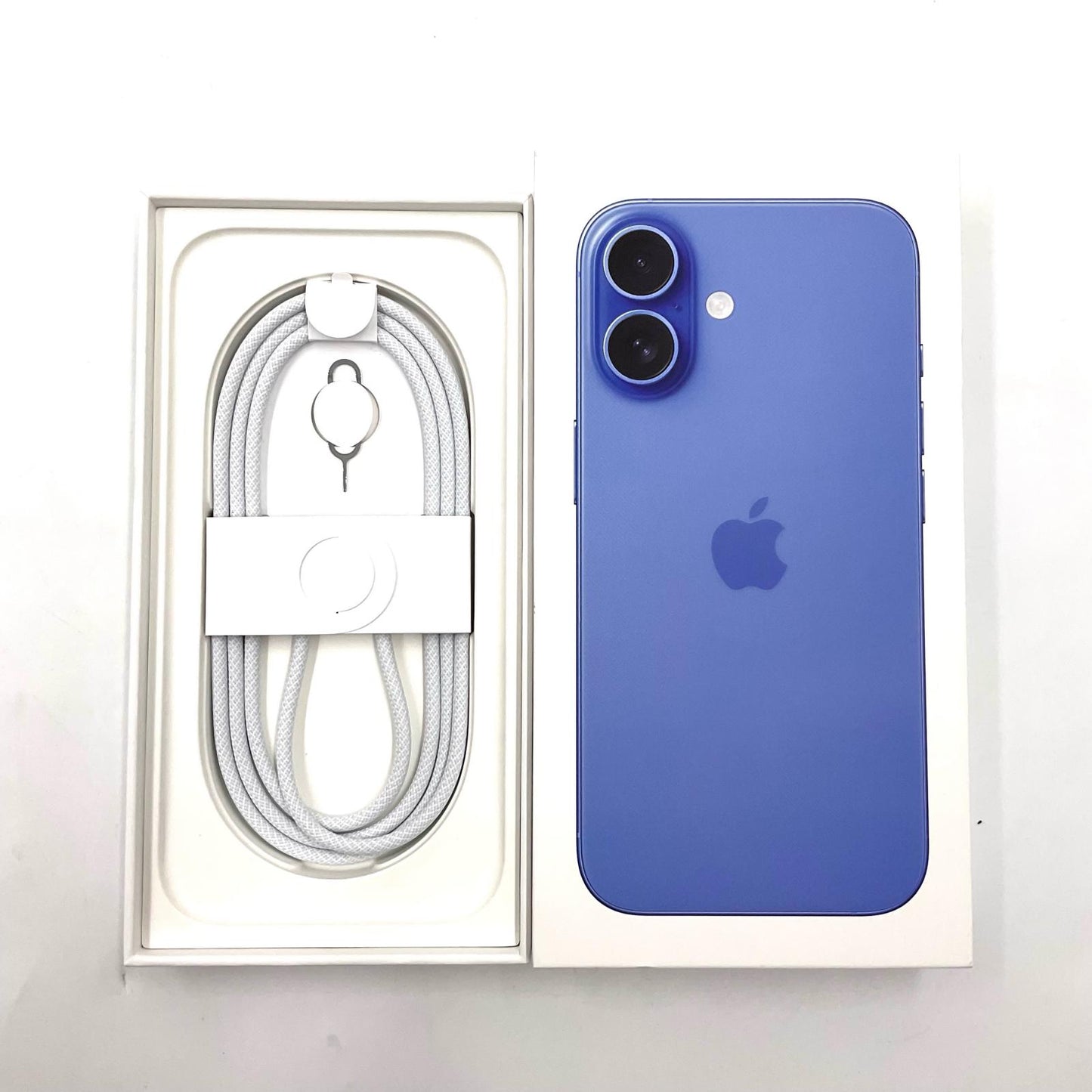 【全額返金保証】【最速発送】Apple iPhone 16 128GB ウルトラマリン SIMフリー 白ロム 動作確認済 100%