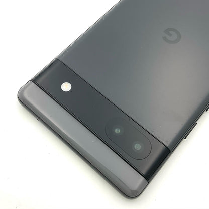 【全額返金保証】【最速発送】Google Pixel 6a 128GB Charcoal au GB17L 白ロム 動作確認済