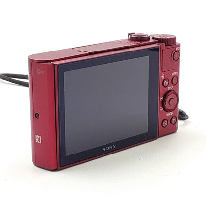 【全額返金保証】【最速発送】Sony コンパクトデジタルカメラ サイバーショット DSC-WX500 (R) [レッド] 美品 動作確認済