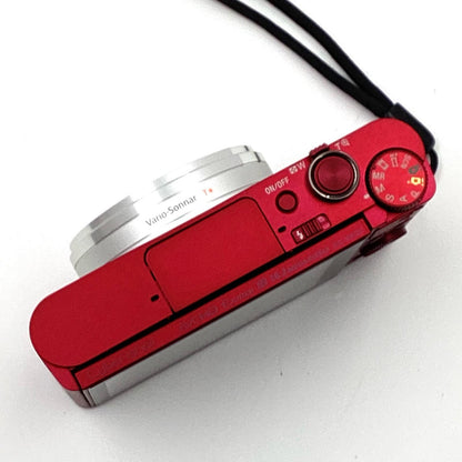 【全額返金保証】【最速発送】Sony コンパクトデジタルカメラ サイバーショット DSC-WX500 (R) [レッド] 美品 動作確認済
