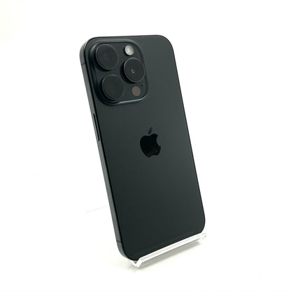 【全額返金保証】【最速発送】Apple iPhone iPhone 15 Pro 256GB ブラックチタニウム SIMフリー 白ロム 美品 動作確認済 89%