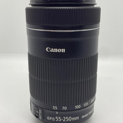 【全額返金保証】【最速発送】Canon EF-S55-250mm F4-5.6 IS STM 動作確認済