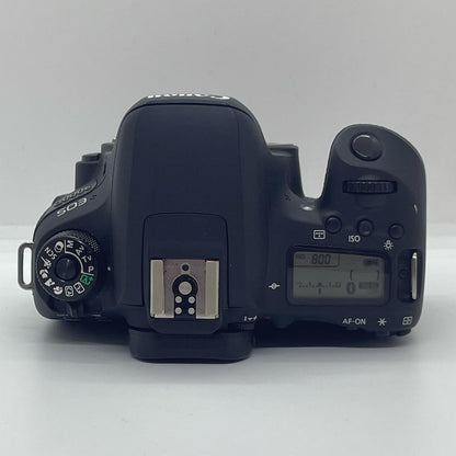 【全額返金保証】【最速発送】Canon デジタル一眼 EOS 9000D ボディ ブラック 動作確認済