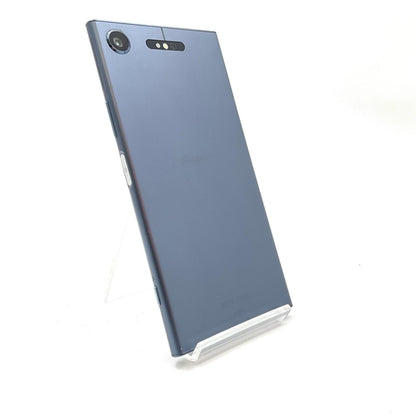 【全額返金保証】【最速発送】Sony Xperia XZ1 64GB ムーンリットブルー docomo SO-01K 白ロム 動作確認済