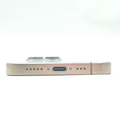 【全額返金保証】【最速発送】Apple iPhone iPhone 15 Pro 256GB ナチュラルチタニウム SIMフリー 白ロム 美品 動作確認済 90%