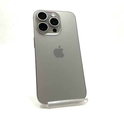 【全額返金保証】【最速発送】Apple iPhone iPhone 15 Pro 512GB ナチュラルチタニウム SIMフリー 白ロム 動作確認済 88%