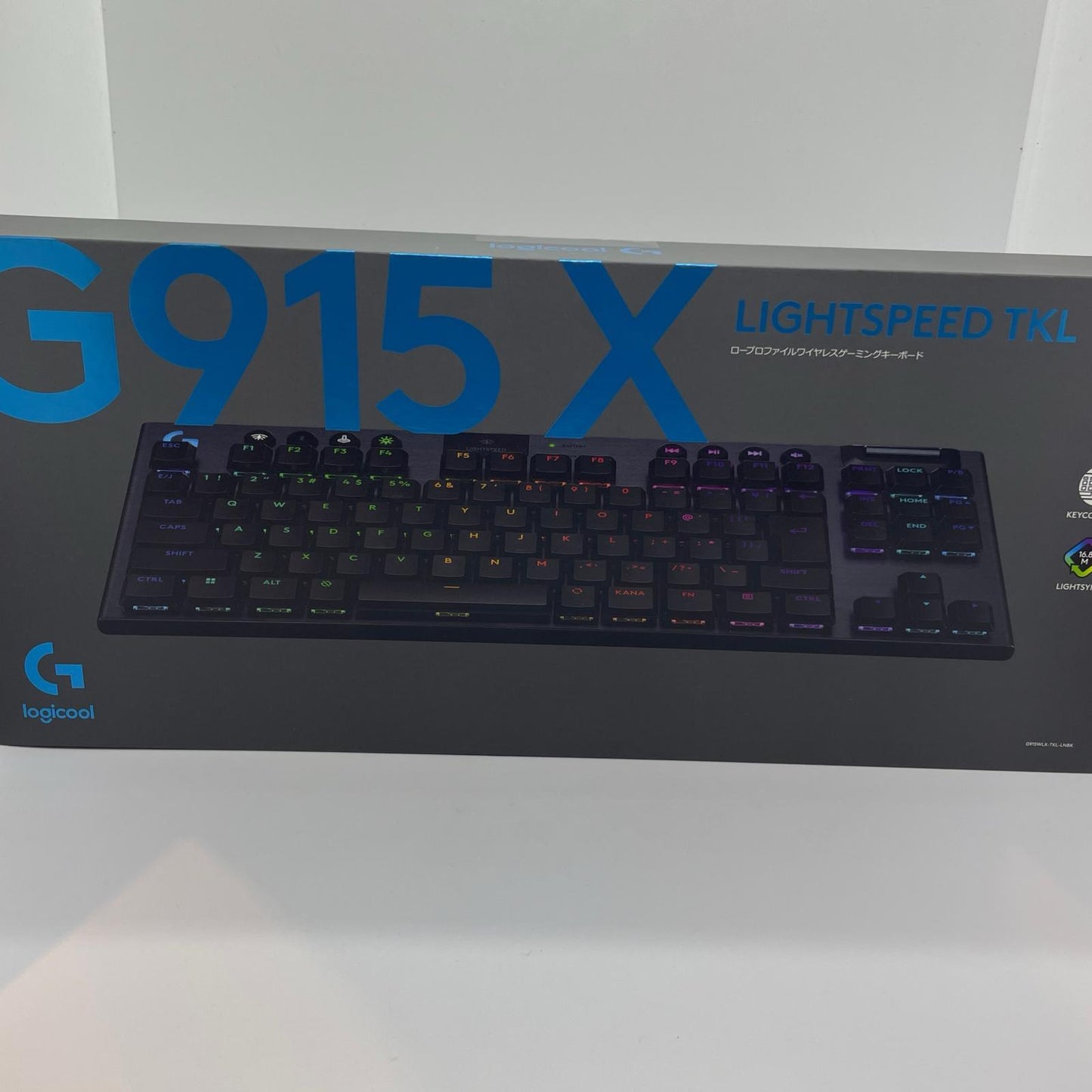 【全額返金保証】【最速発送】Logicool ワイヤレス G915-WLX-TKL-LNBK 美品 動作確認済