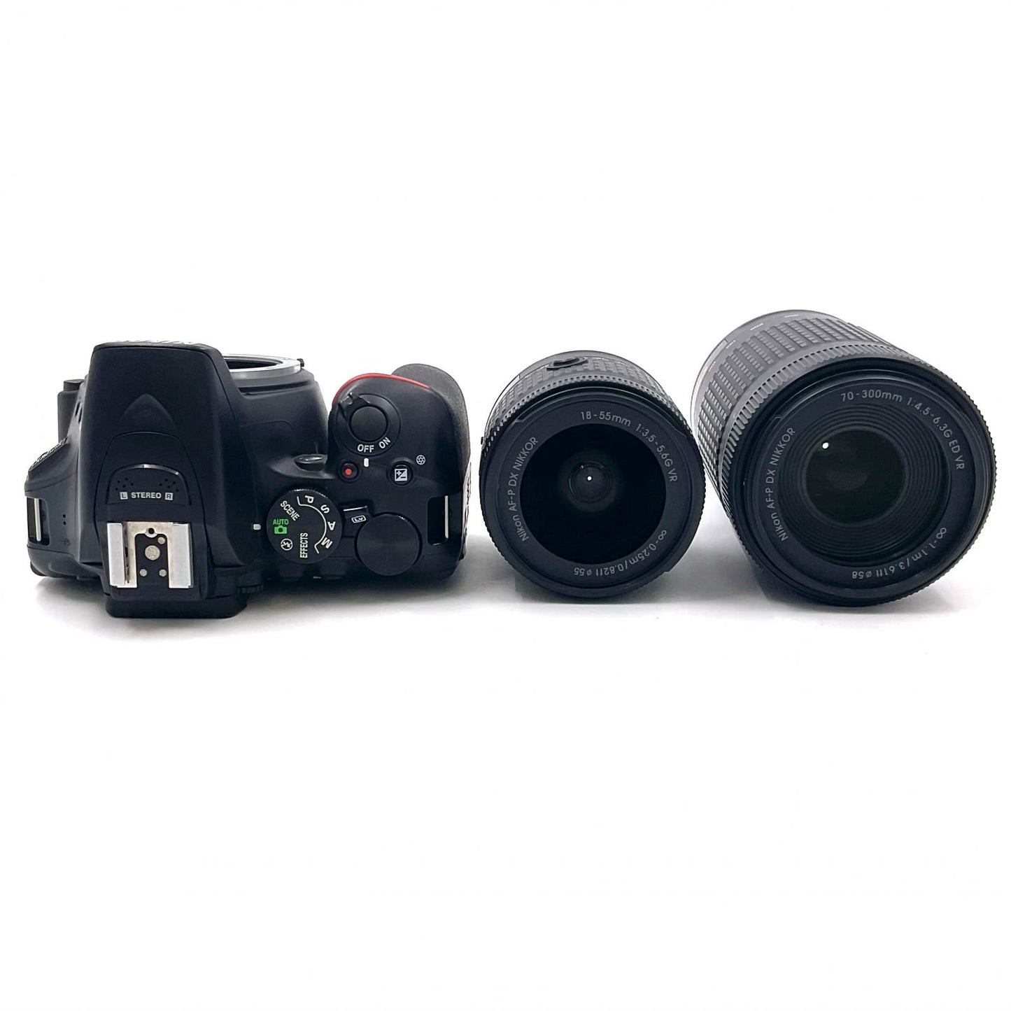 【全額返金保証】【最速発送】Nikon デジタル一眼 D5600 ダブルズームキット ブラック 動作確認済