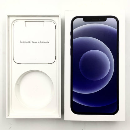 【全額返金保証】【最速発送】Apple iPhone iPhone 12 256GB ブルー Softbank SIMフリー 白ロム 動作確認済 84%