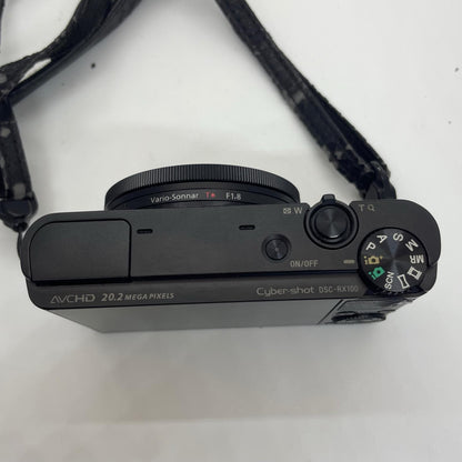 【全額返金保証】【最速発送】Sony コンパクトデジタルカメラ サイバーショット DSC-RX100 美品 動作確認済