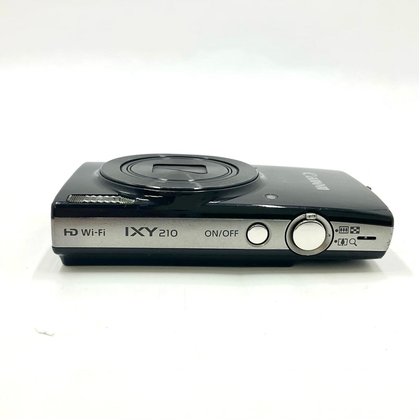 【全額返金保証】【最速発送】Canon コンパクトデジタルカメラ IXY 210 [ブラック] 動作確認済