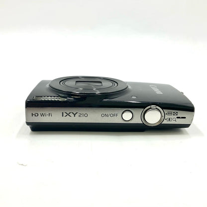 【全額返金保証】【最速発送】Canon コンパクトデジタルカメラ IXY 210 [ブラック] 動作確認済
