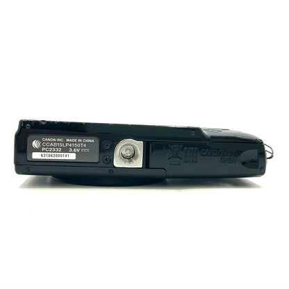 【全額返金保証】【最速発送】Canon コンパクトデジタルカメラ IXY 210 [ブラック] 動作確認済