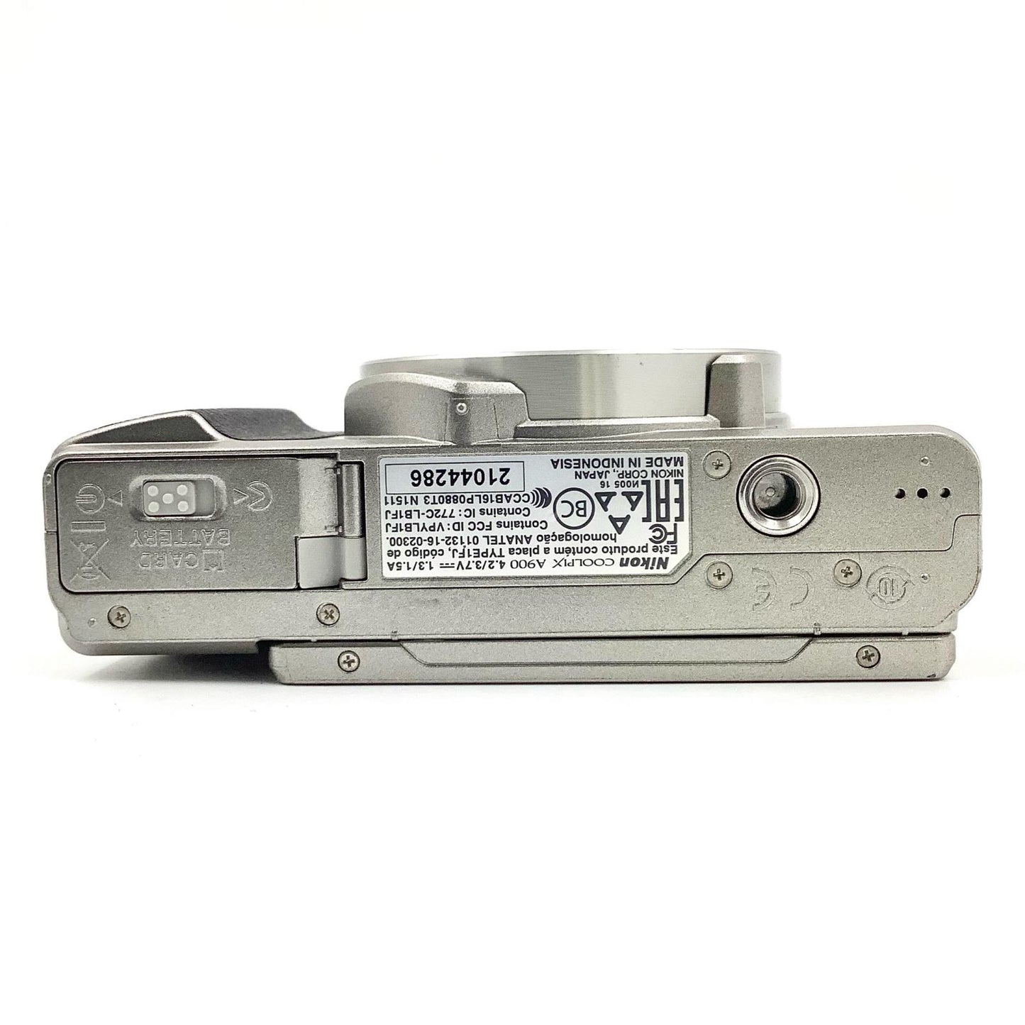 【全額返金保証】【最速発送】Nikon コンパクトデジタルカメラ COOLPIX A900 [シルバー] 動作確認済