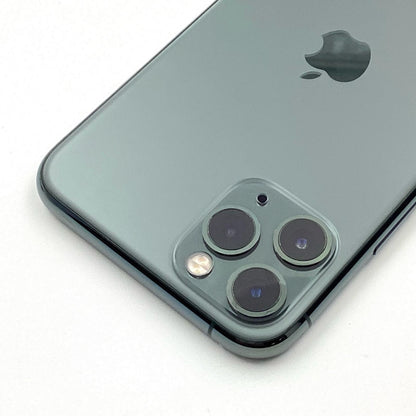 【全額返金保証】【最速発送】Apple iPhone iPhone 11 Pro 64GB ミッドナイトグリーン au 白ロム 動作確認済 81%