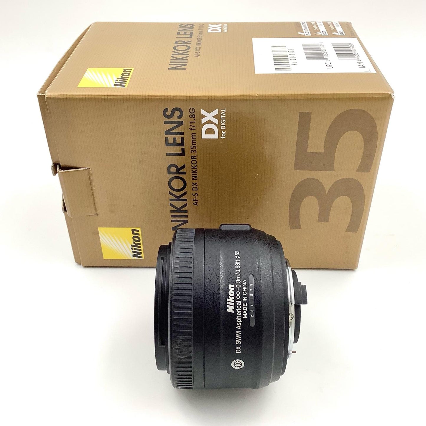 【全額返金保証】【最速発送】Nikon AF-S DX NIKKOR 35mm f/1.8G 動作確認済