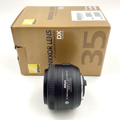 【全額返金保証】【最速発送】Nikon AF-S DX NIKKOR 35mm f/1.8G 動作確認済