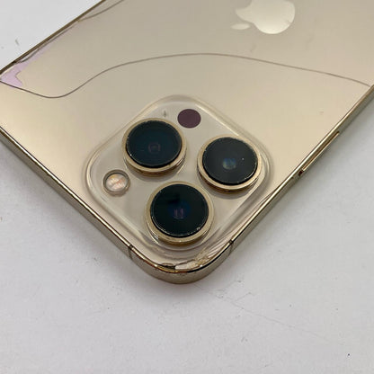 【最速発送】Apple iPhone iPhone 13 Pro Max 128GB ゴールド Softbank【難有】 87%