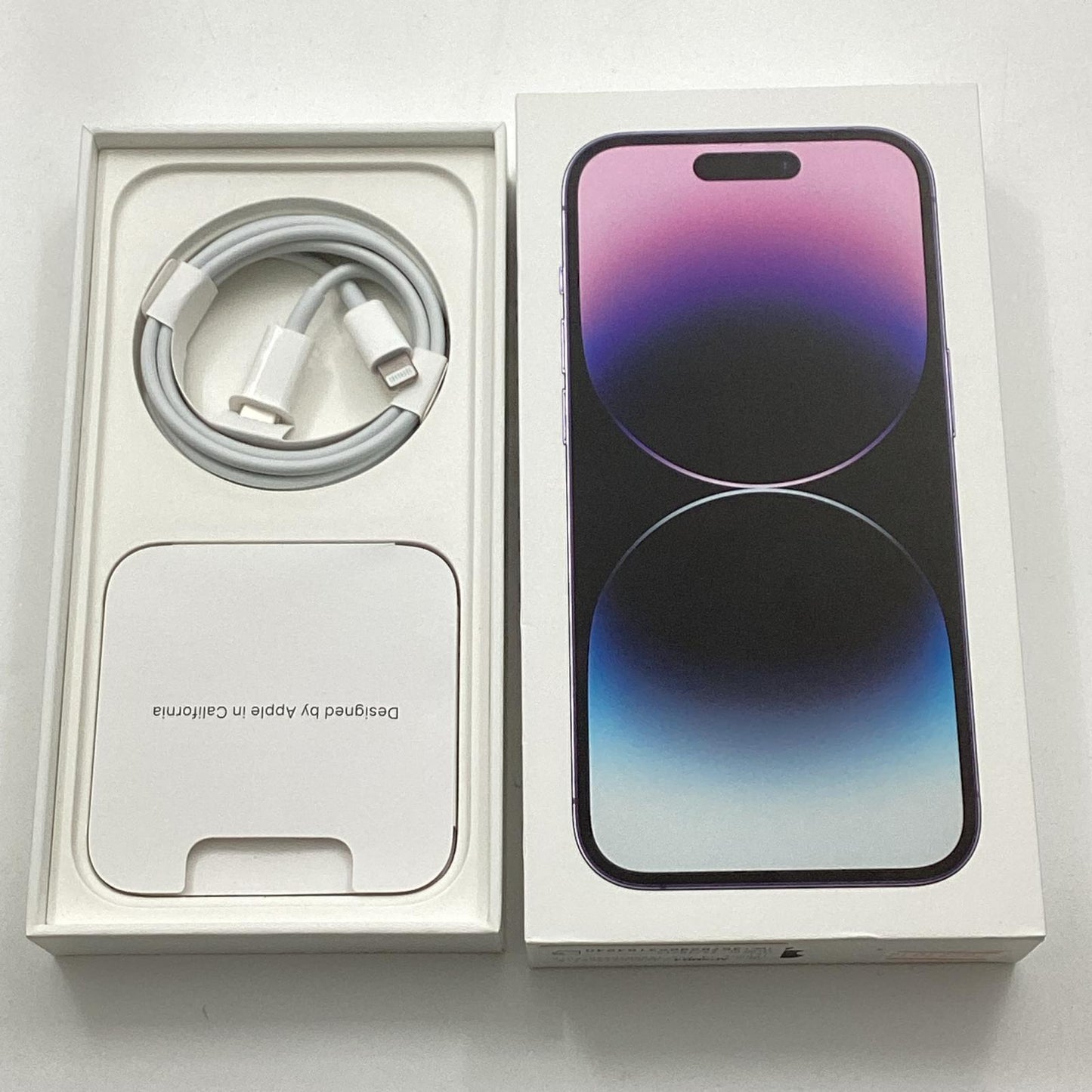 【全額返金保証】【最速発送】Apple iPhone iPhone 14 Pro 128GB ディープパープル Softbank 動作確認済 79%