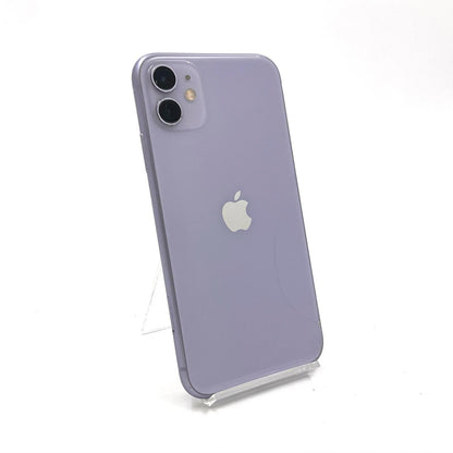 【最速発送】Apple iPhone iPhone 11 64GB パープル docomo 白ロム【難有】 76%