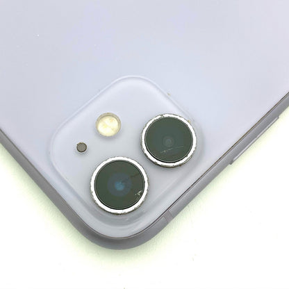 【最速発送】Apple iPhone iPhone 11 64GB パープル docomo 白ロム【難有】 76%