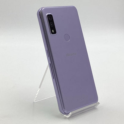 【全額返金保証】【最速発送】富士通 arrows We 64GB パープル docomo F-51B 白ロム 動作確認済