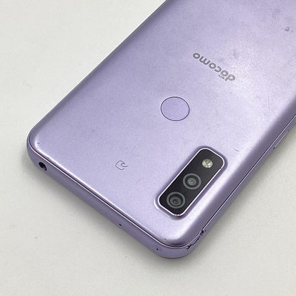 【全額返金保証】【最速発送】富士通 arrows We 64GB パープル docomo F-51B 白ロム 動作確認済