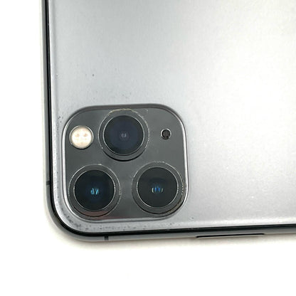 【全額返金保証】【最速発送】Apple iPhone iPhone 11 Pro Max 256GB スペースグレイ Softbank 白ロム 動作確認済 75%