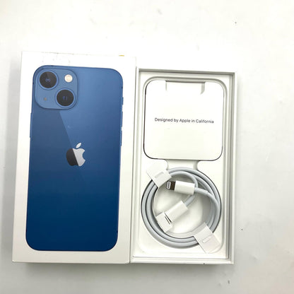 【全額返金保証】【最速発送】Apple iPhone iPhone 13 mini 128GB ブルー docomo 白ロム 動作確認済 72%