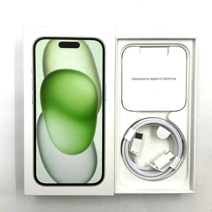 【全額返金保証】【最速発送】Apple iPhone iPhone 15 128GB グリーン SIMフリー 白ロム 美品 動作確認済 87%