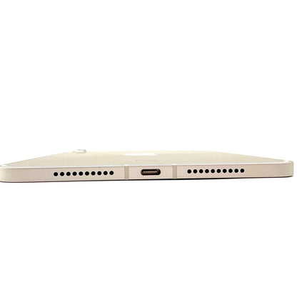 【全額返金保証】【最速発送】Apple iPad mini 8.3インチ 第6世代 64GB スターライト WiFi+Cellular au 白ロム 動作確認済