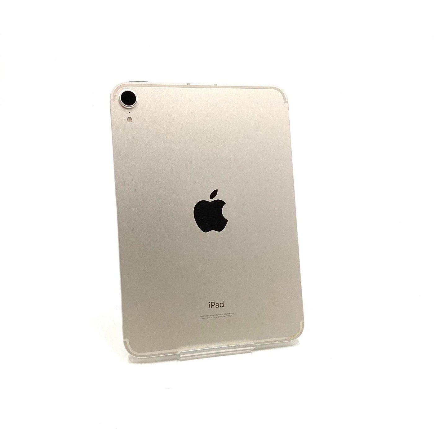 【全額返金保証】【最速発送】Apple iPad mini 8.3インチ 第6世代 64GB スターライト WiFi+Cellular au 白ロム 動作確認済