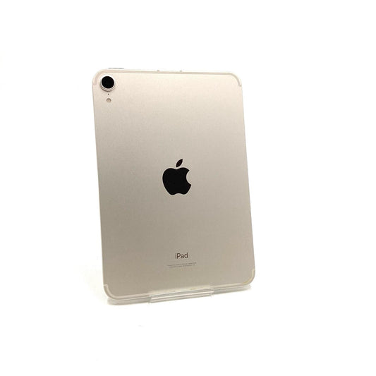 【全額返金保証】【最速発送】Apple iPad mini 8.3インチ 第6世代 64GB スターライト WiFi+Cellular au 白ロム 動作確認済