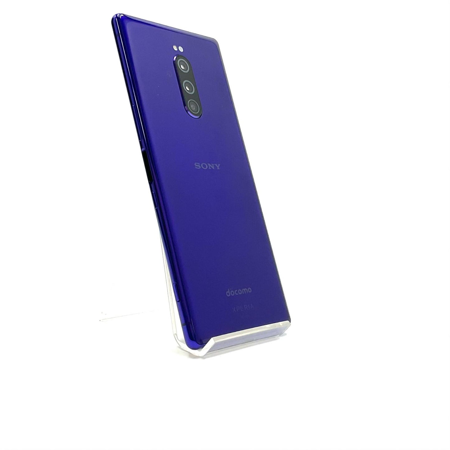 【全額返金保証】【最速発送】Sony Xperia 1 64GB パープル docomo SIMフリー SO-03L 白ロム 動作確認済