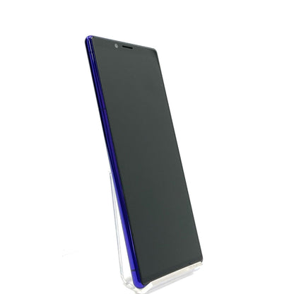【全額返金保証】【最速発送】Sony Xperia 1 64GB パープル docomo SIMフリー SO-03L 白ロム 動作確認済