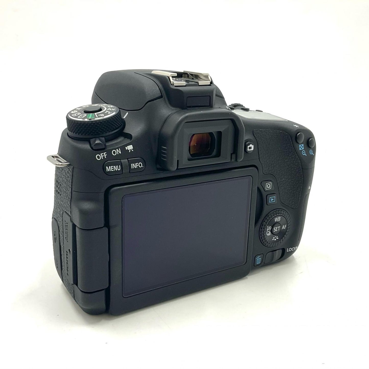 【全額返金保証】【最速発送】Canon デジタル一眼 EOS 8000D ボディ ブラック 美品 動作確認済