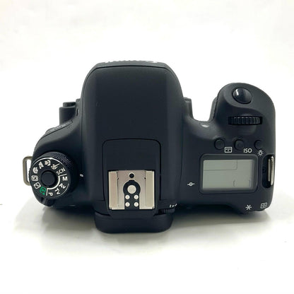 【全額返金保証】【最速発送】Canon デジタル一眼 EOS 8000D ボディ ブラック 美品 動作確認済