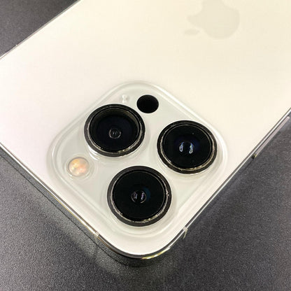 【全額返金保証】【最速発送】Apple iPhone iPhone 13 Pro 256GB シルバー docomo SIMフリー 白ロム 動作確認済 73%